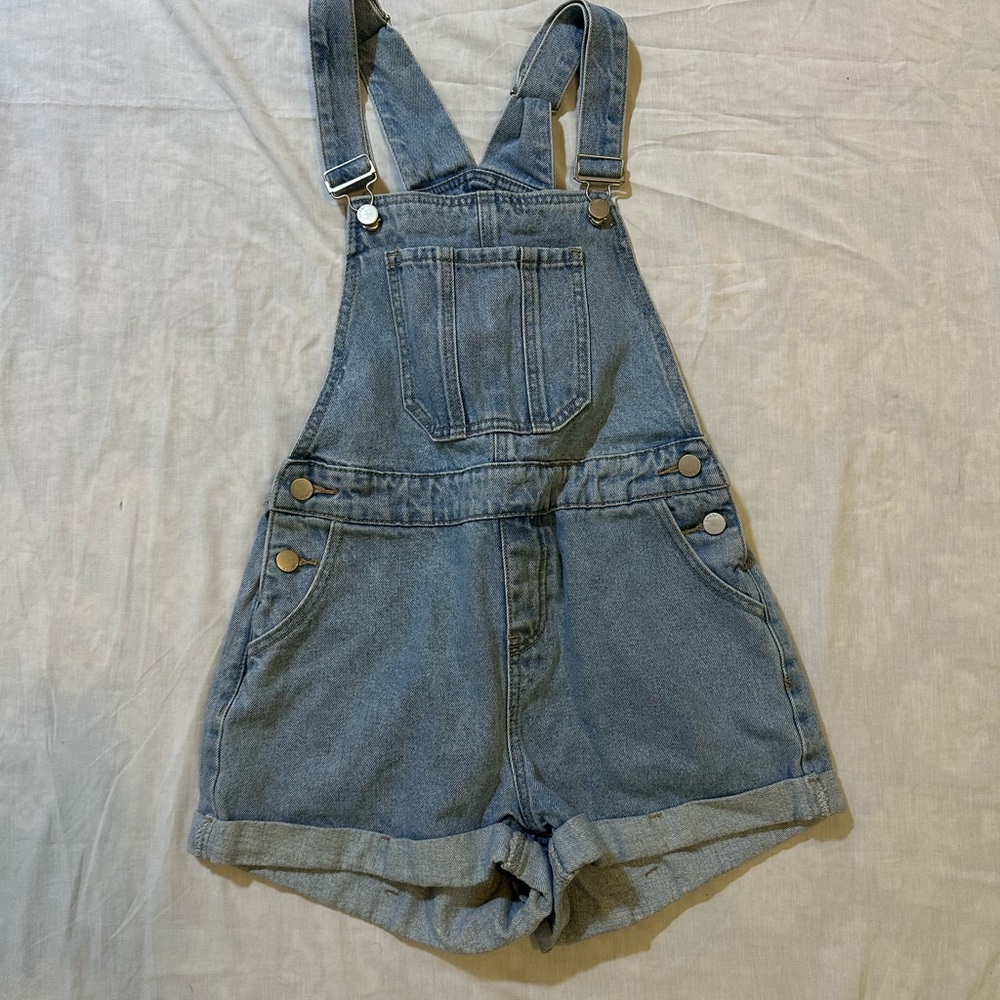 SHEIN Blue Denim Jumpsuit